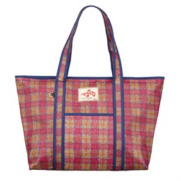 Checky Coated Aubrey Bag